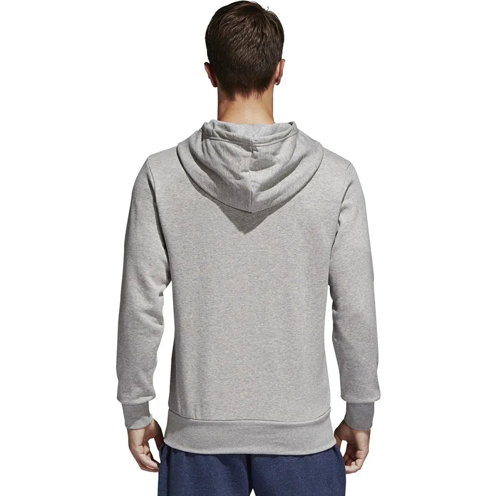 Adidas Essentials Linear Pullover Men's Hoodie Grey