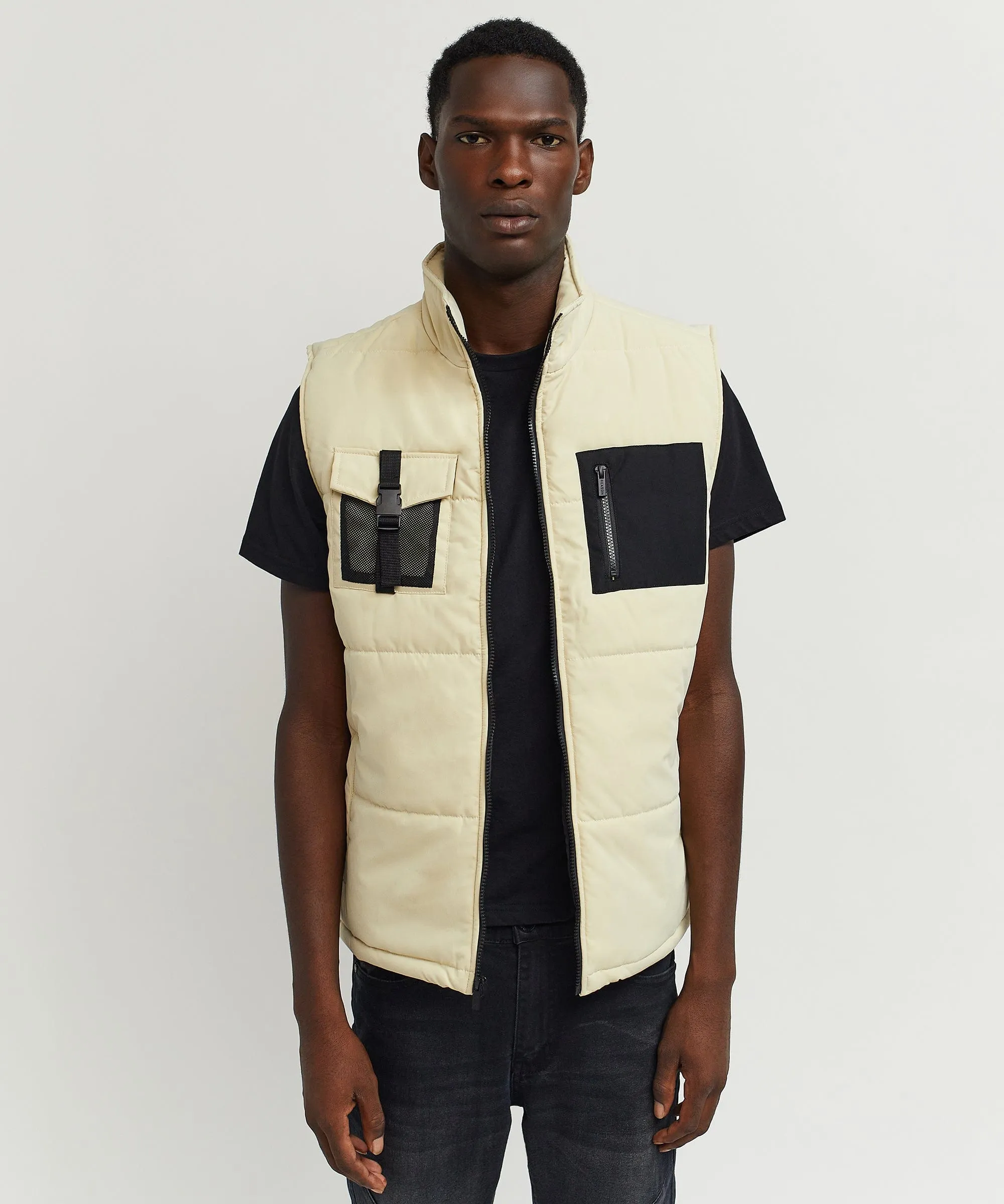 Associate Utility Vest - Taupe