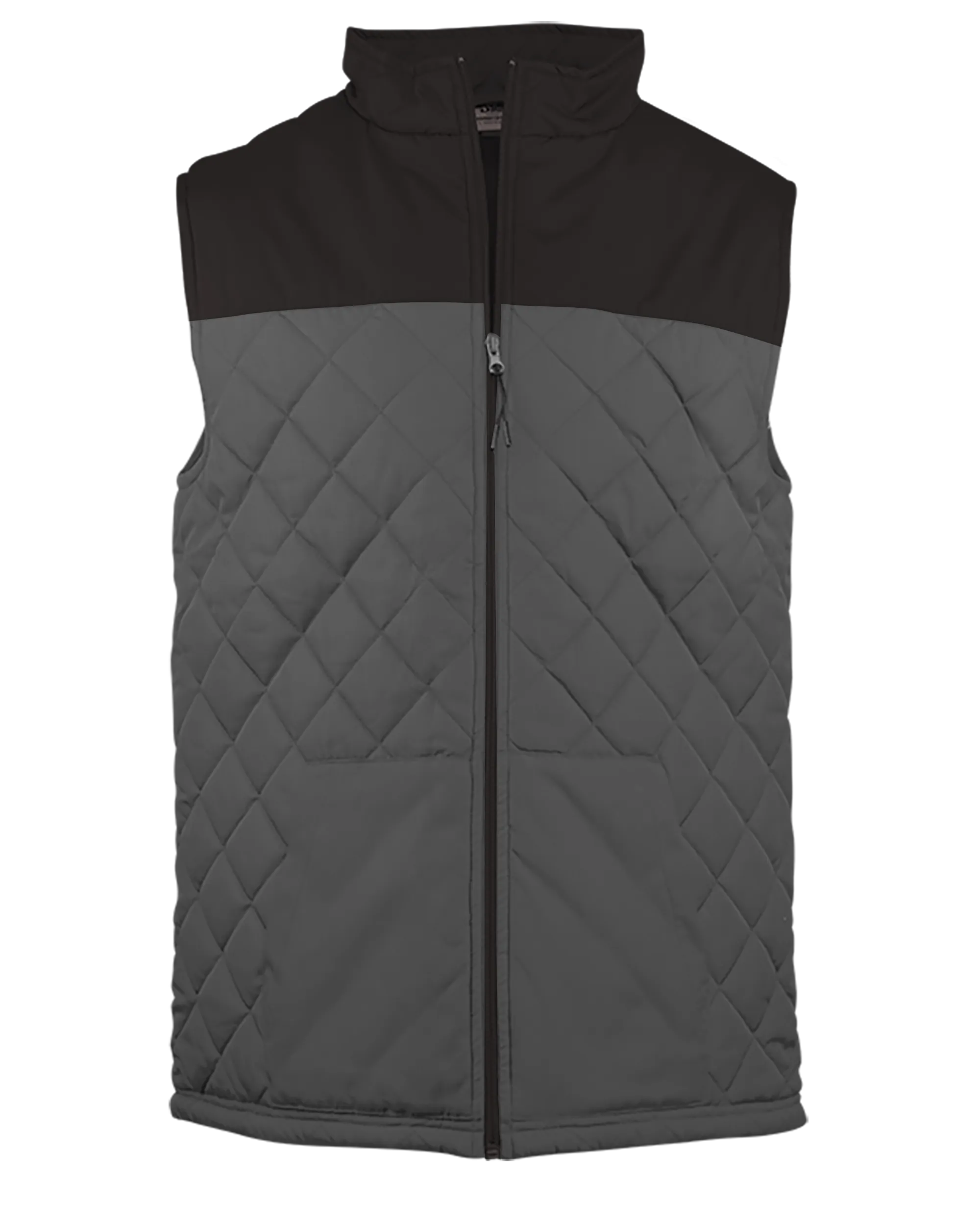 Badger Men's Colorblock Quilted Vest