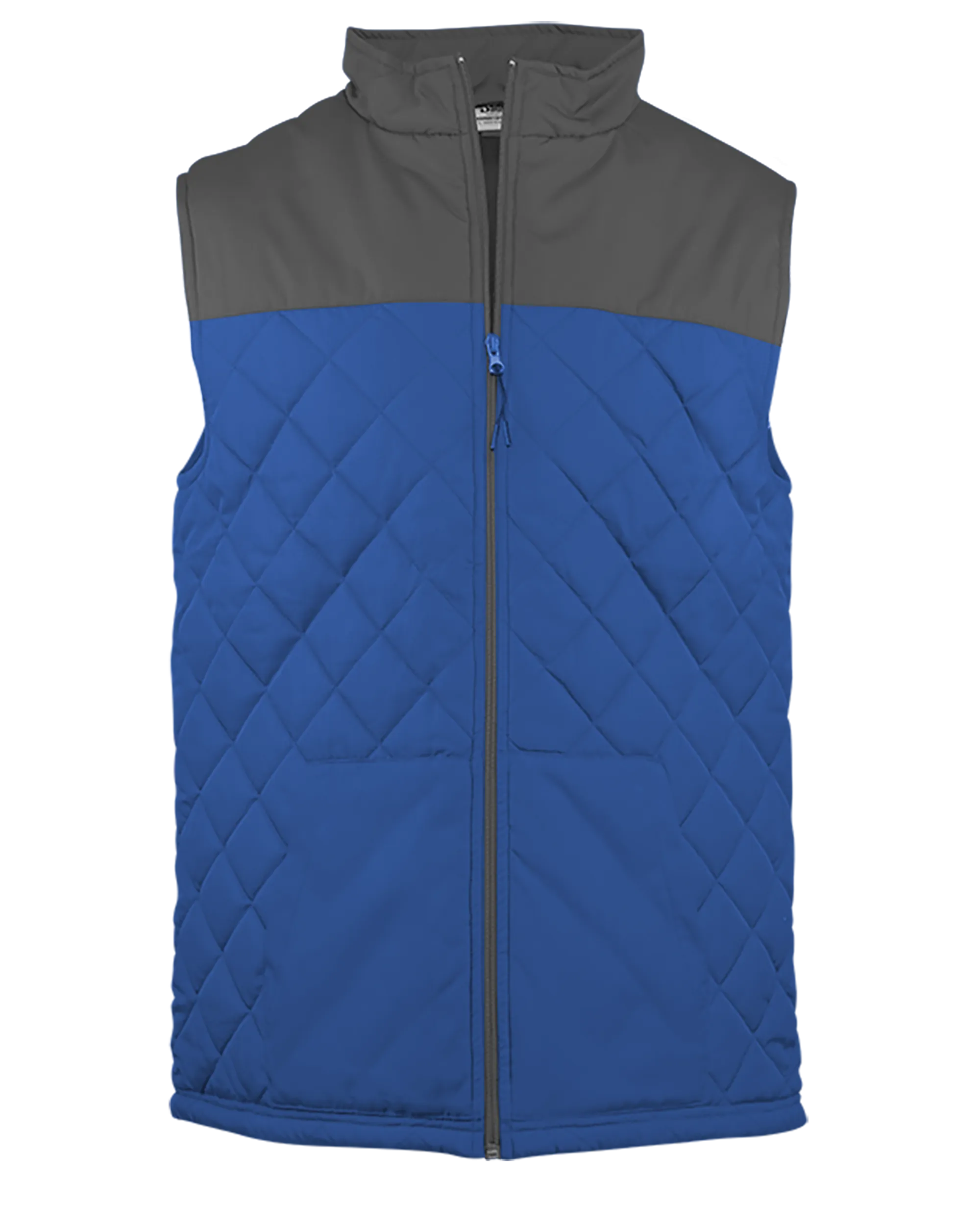 Badger Men's Colorblock Quilted Vest