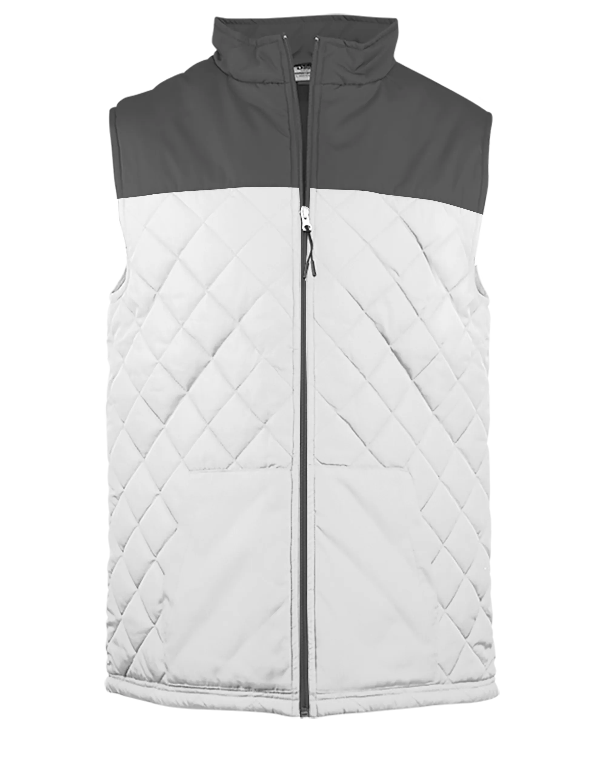 Badger Men's Colorblock Quilted Vest