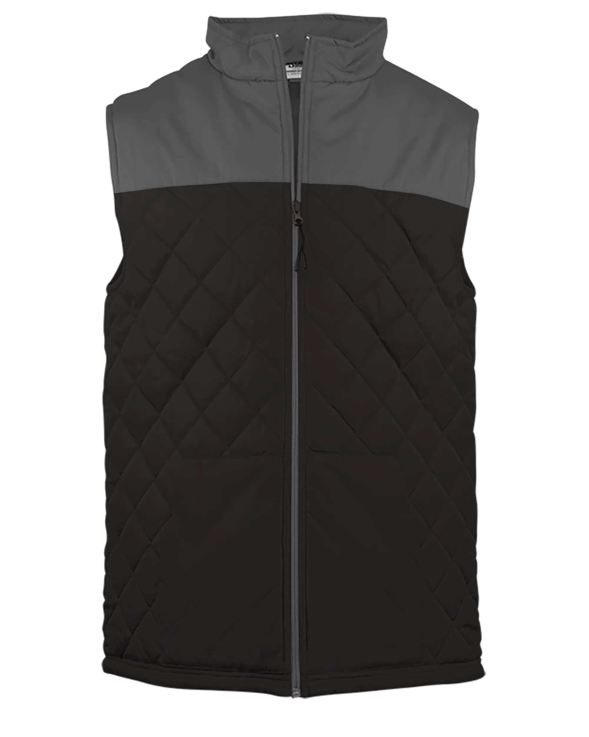 Badger Men's Colorblock Quilted Vest