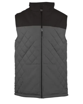 Badger Men's Colorblock Quilted Vest