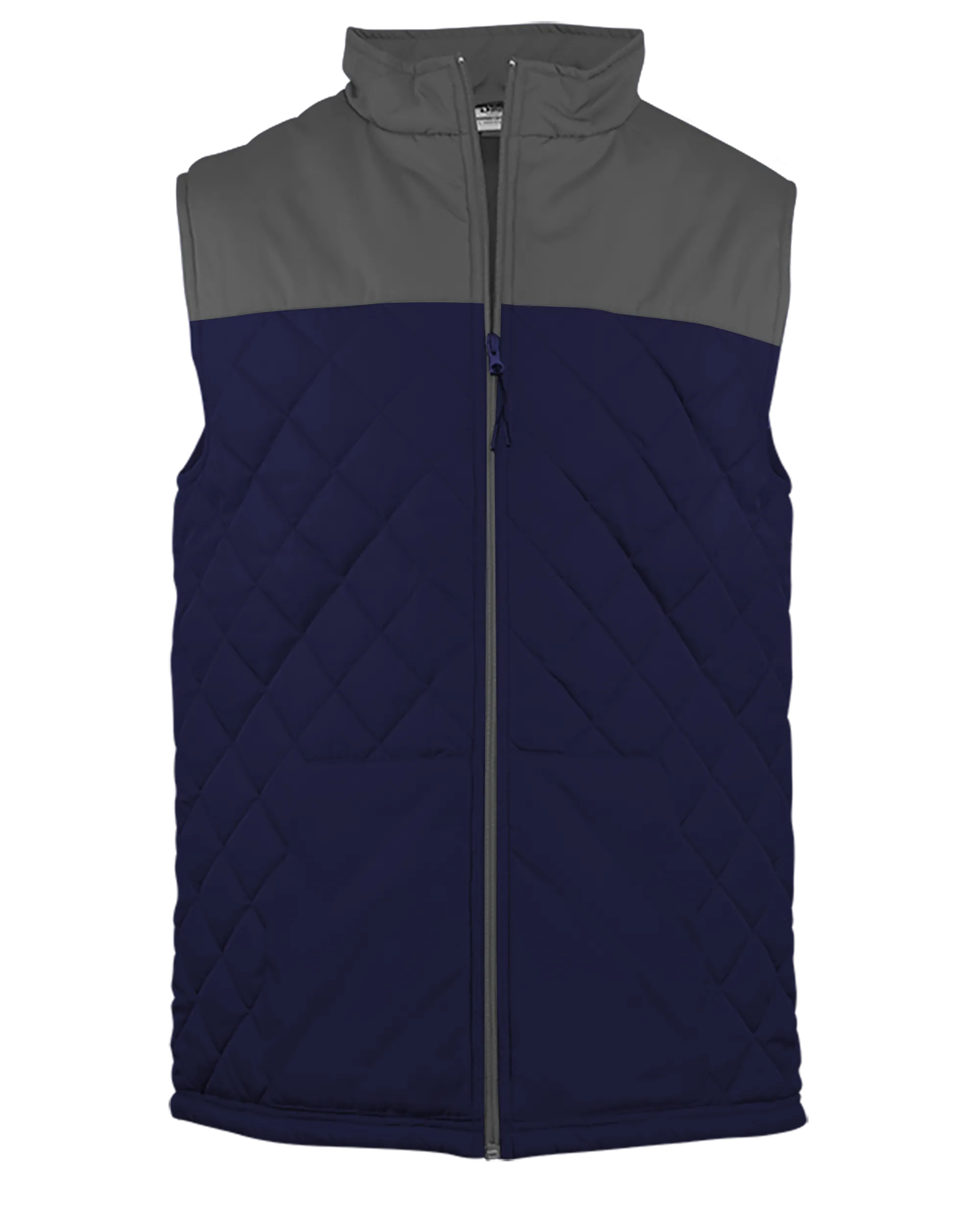 Badger Men's Colorblock Quilted Vest