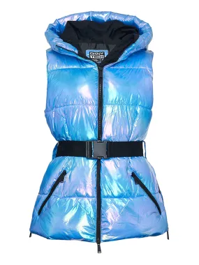 Belted Puffer Vest