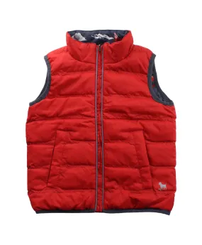 Boden Reversible Puffer Vest 3T - 4T