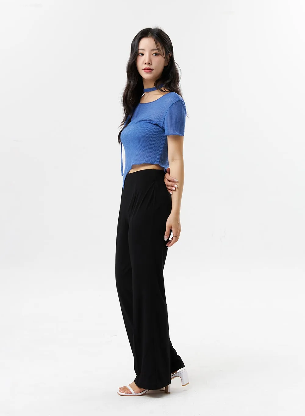 Bootcut Tailored Pants OL320