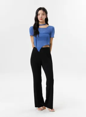 Bootcut Tailored Pants OL320