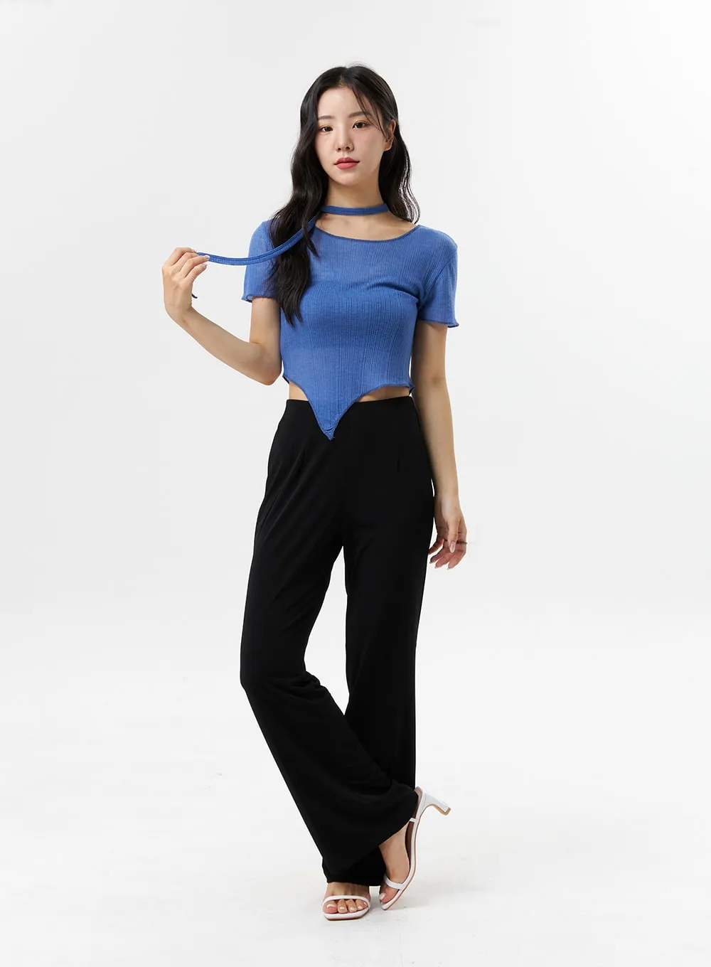 Bootcut Tailored Pants OL320