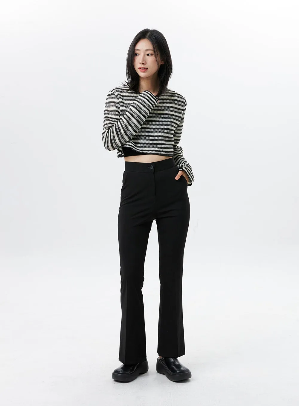 Bootcut Tailored Pants OL325