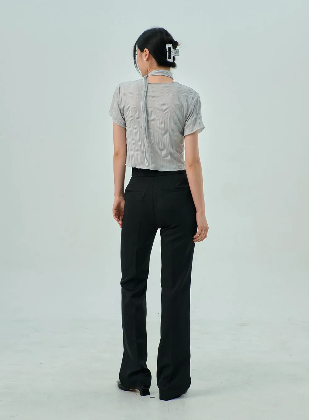 Bootcut Tailored Pants OY310