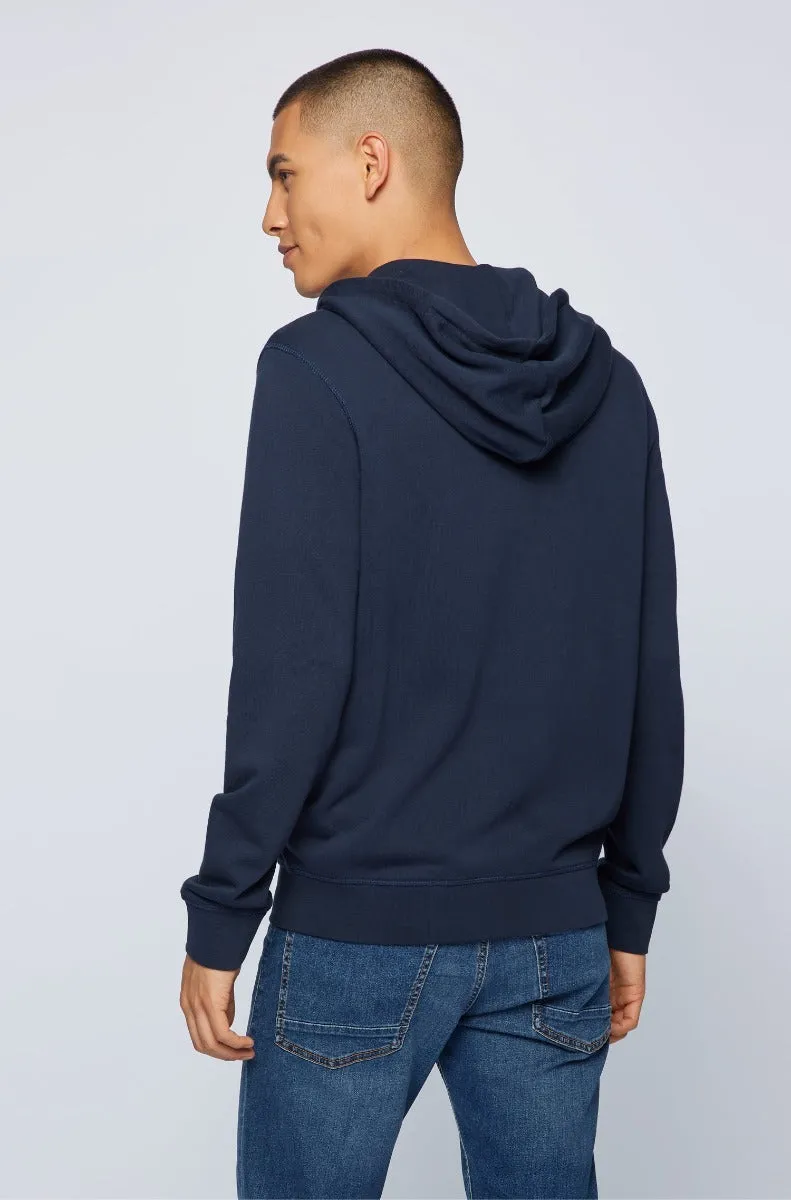 BOSS Zetalk 1 Hooded Sweatshirt in Navy