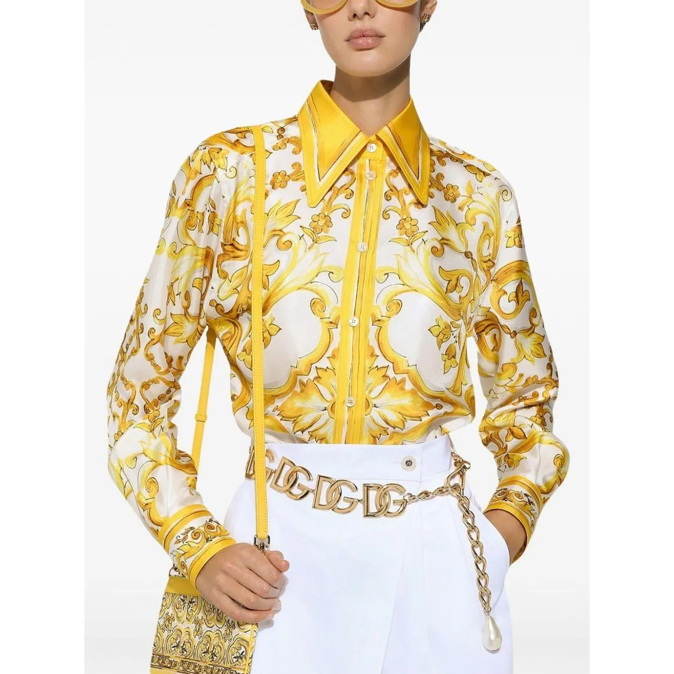 Dolce & Gabbana Shirts Yellow