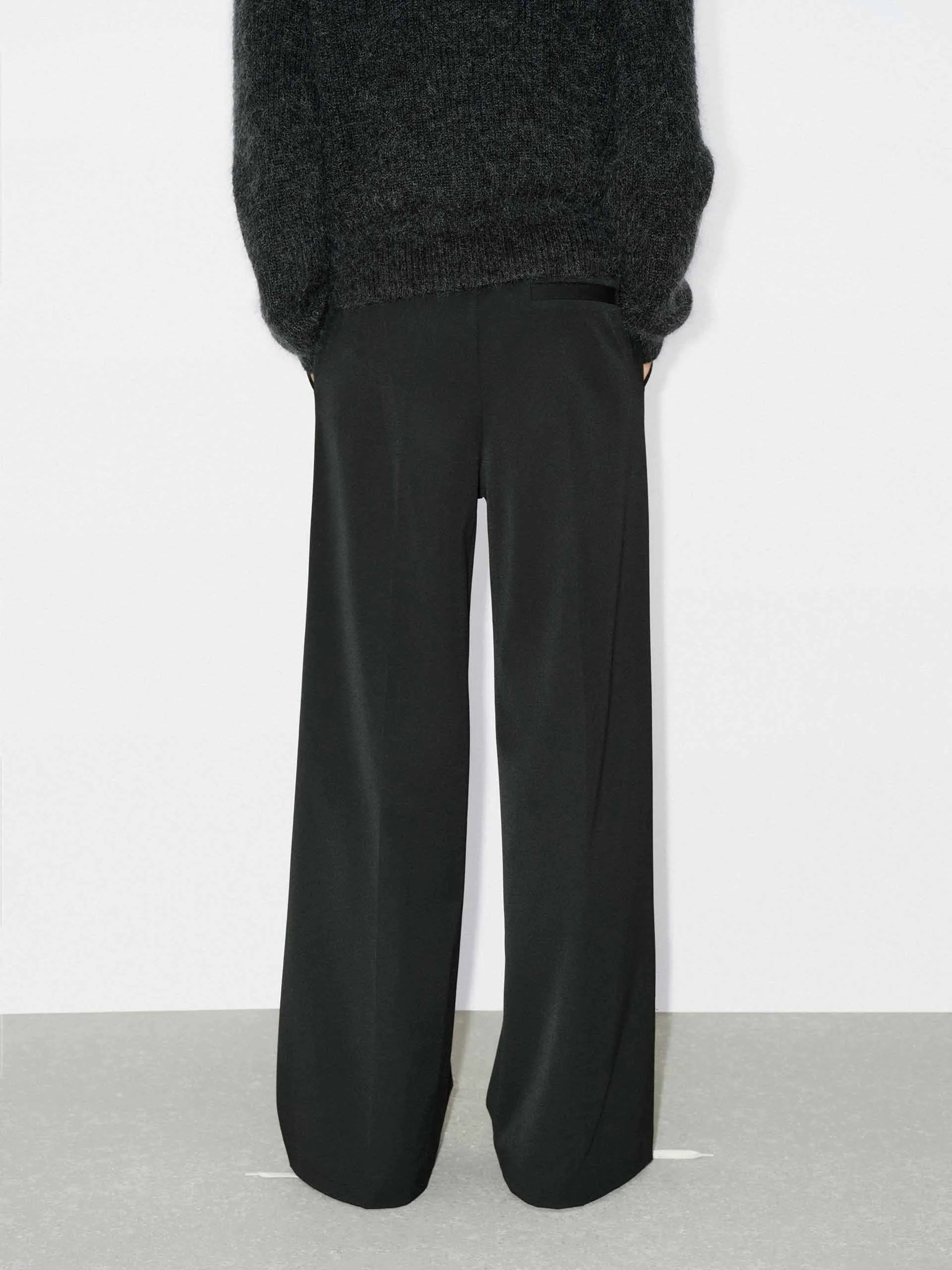 Elasticated Waist Tailored Pants