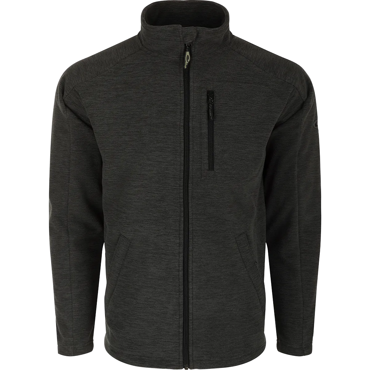 Heathered Windproof Full Zip