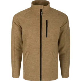 Heathered Windproof Full Zip