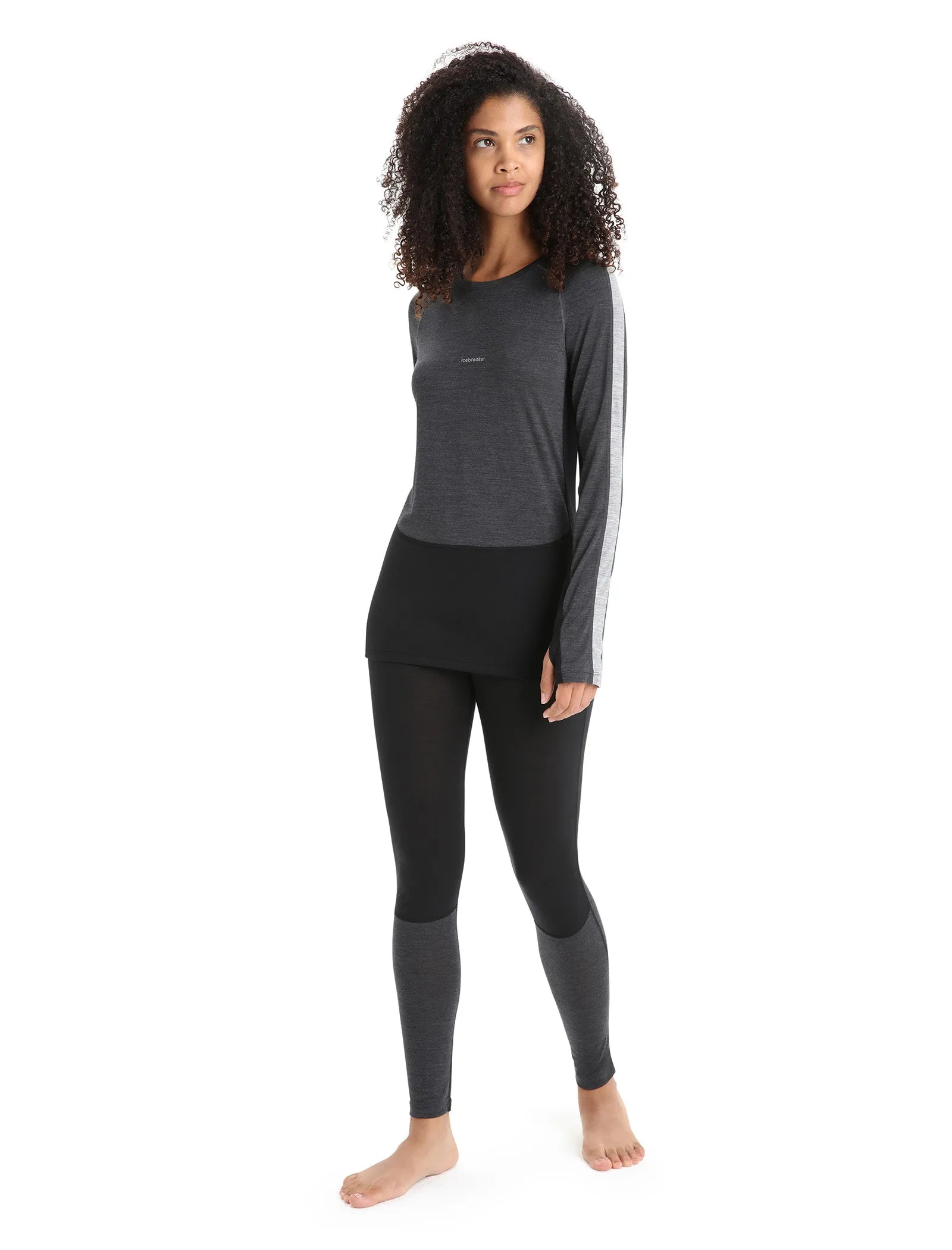 Icebreaker Women's ZoneKnit 260 Crew Neck COMBO