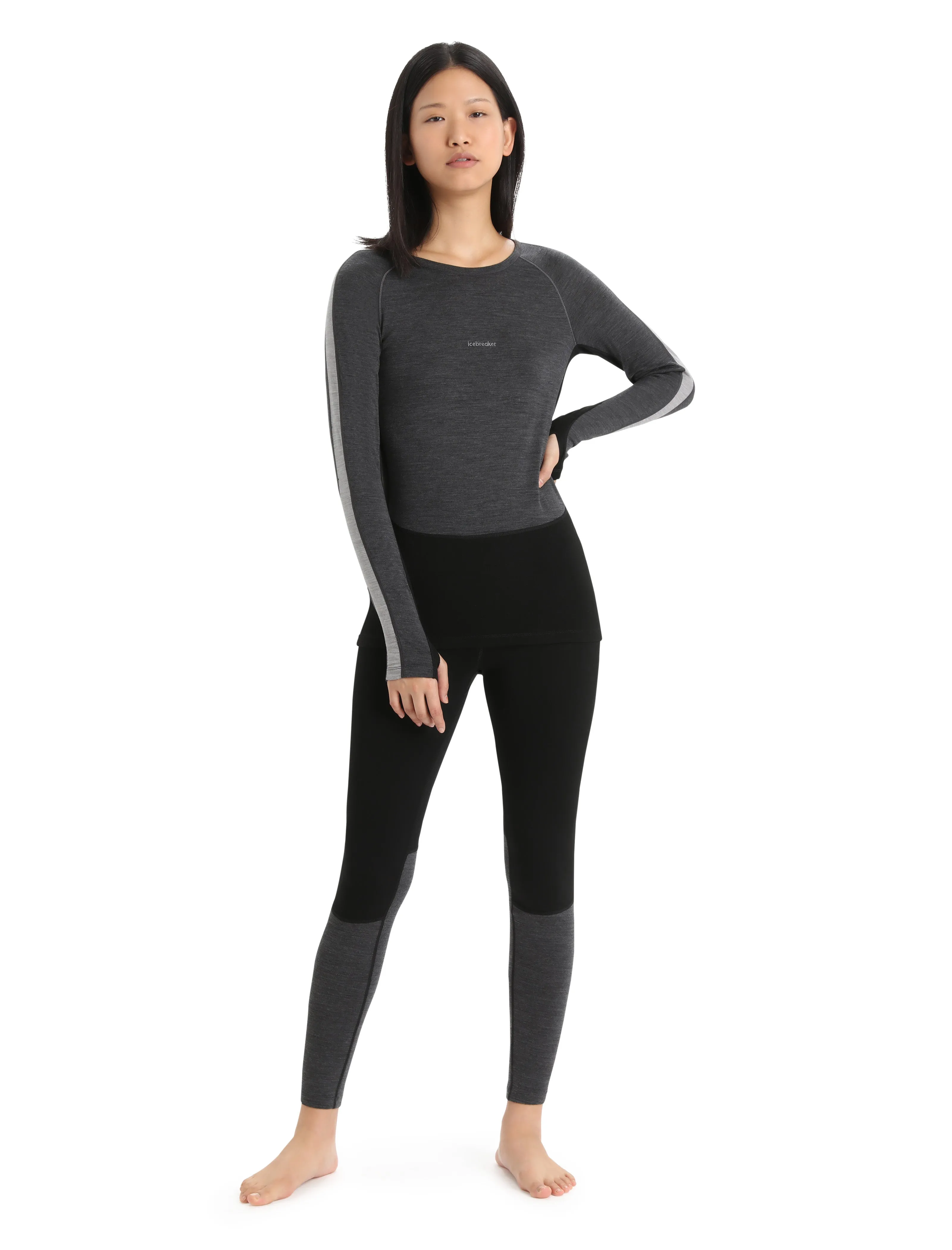 Icebreaker Women's ZoneKnit 260 Crew Neck COMBO