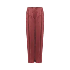 Lardini Elegant Red Tailored Pants