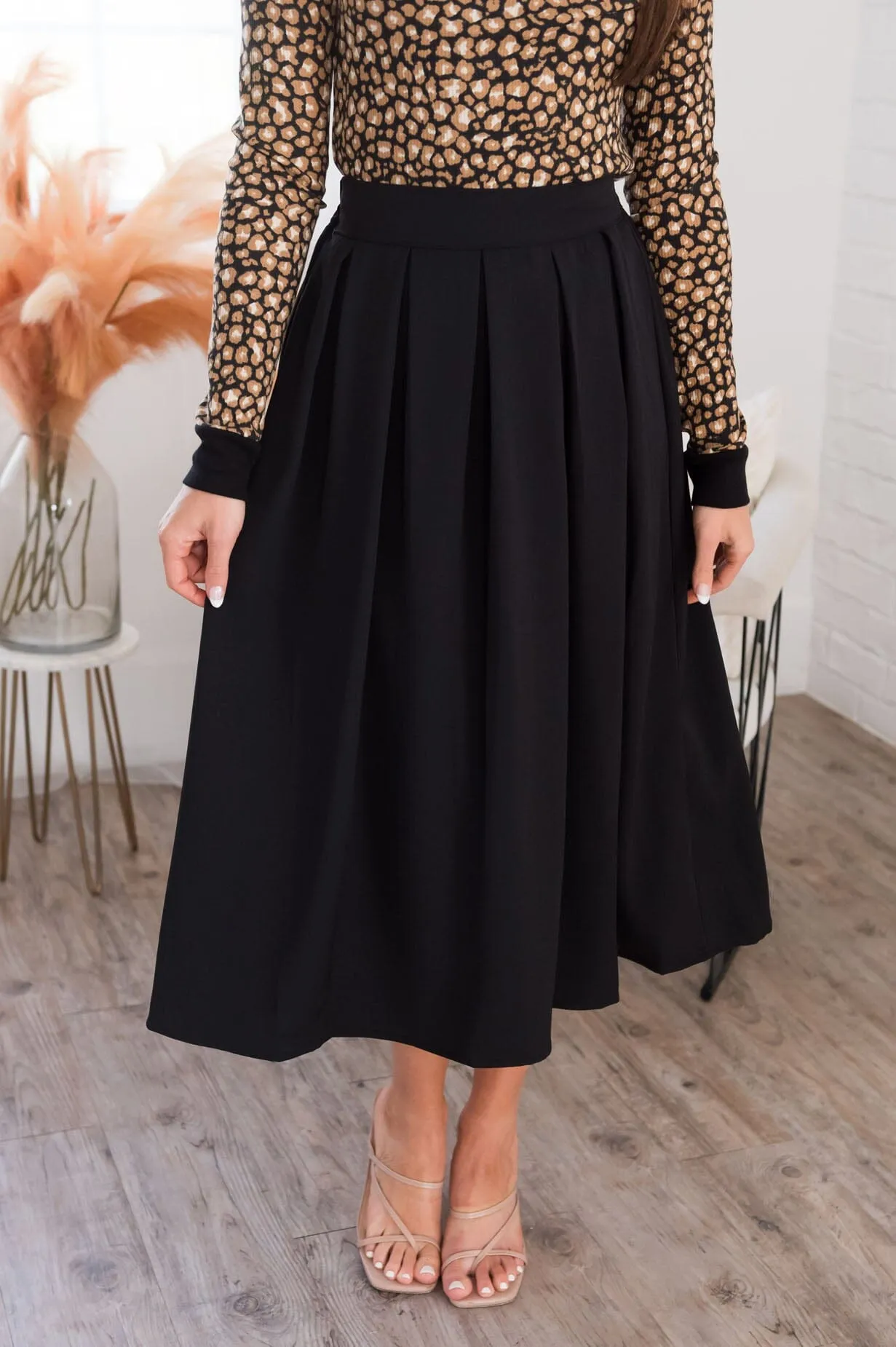 Love Is A Gift Modest Pleat Skirt