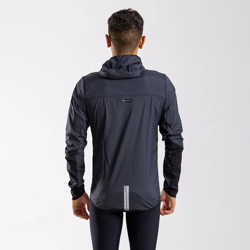 Men's Trovare Lightweight Gravel Jacket (Charcoal)