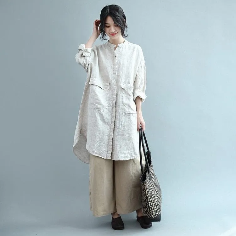 Minimalist Oversized Blouse