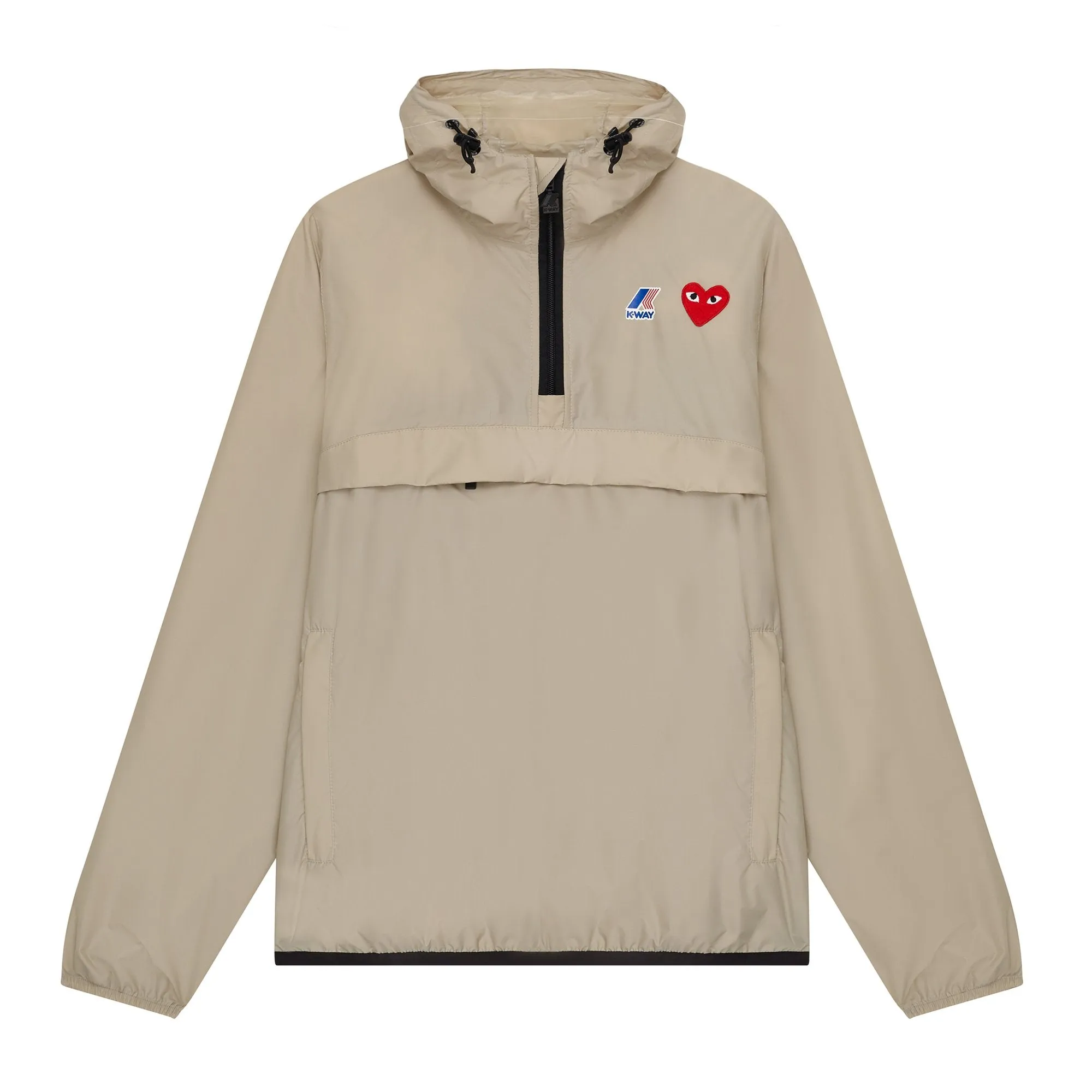 Play Comme des Garçons - K-WAY Le Vrai 3.0 Leon Jacket - (Beige)