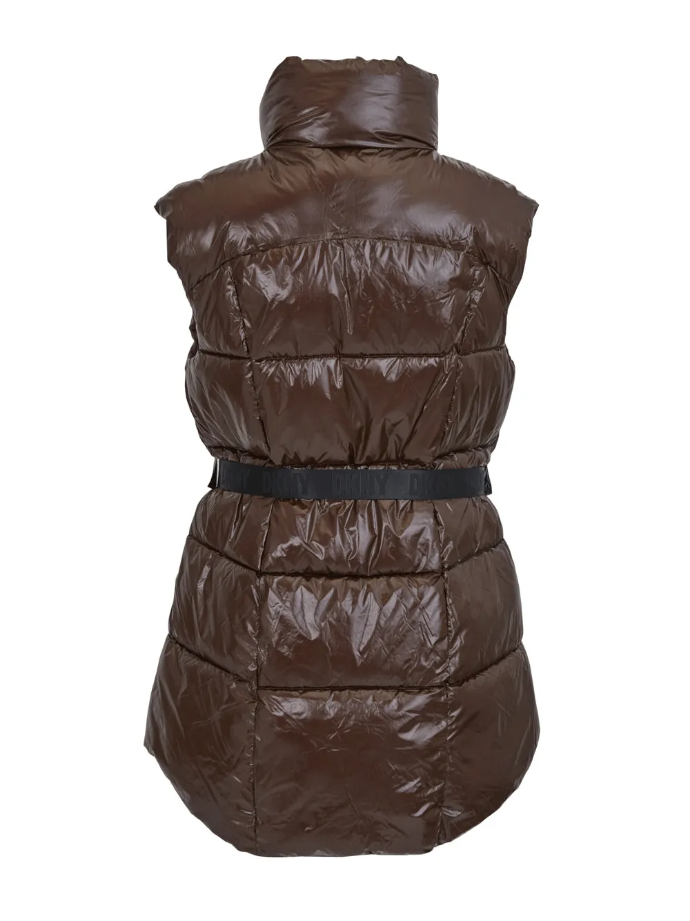 Puffer Vest Belted Superwet