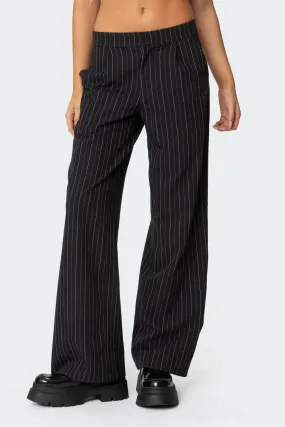 Sophia Tailored Pinstripe Trousers