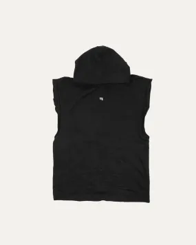 Sporty B Creased Sleeveless Hoodie