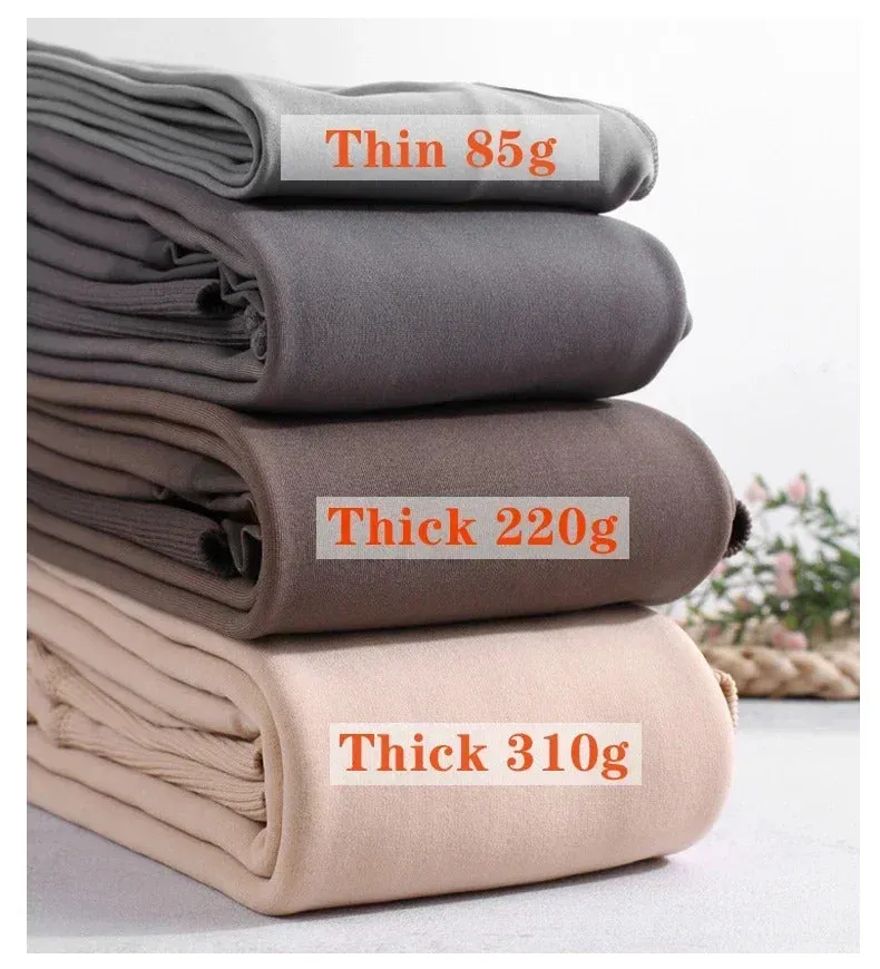 Thicken Thermal Tights Leggings Women Winter Fleece Velvet Thermo Stockings High Waist Elastic Slim Sexy Translucent Pantyhose