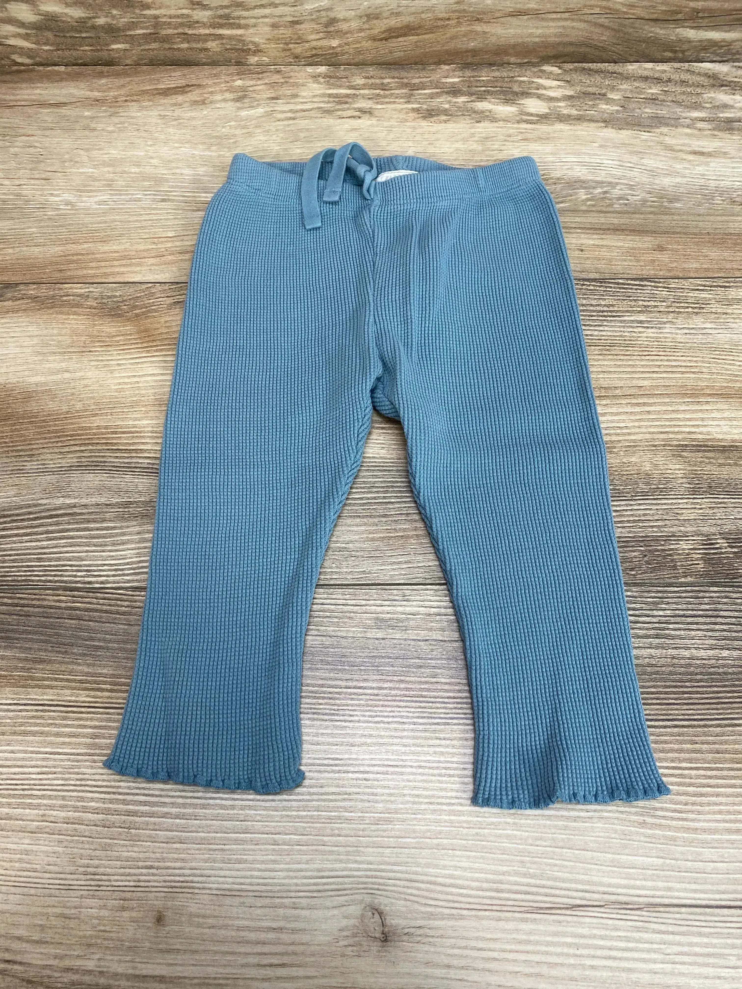 Zara Thermal Leggings Blue sz 9-12m